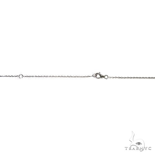 18K Gold Heart Diamond Necklace With Adjustable Chain 67032 - Image 7