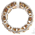 18K Gold Oval Diamond Queens Eternity Ring 64389 - Image 5