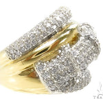 18K Gold Pave Diamond Ring 37255 - Image 4