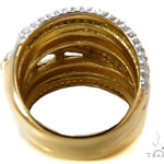 18K Gold Pave Diamond Ring 37255 - Image 5