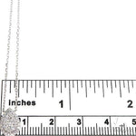 18K Gold Pear-Shaped Diamond Necklace With Adjustable Chain 67034 - Image 5