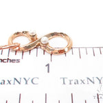 18K Gold Pearl Eternity Pendant 36690 - Image 7