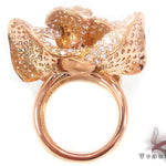 18K Gold Rose Ring 33732 - Image 6