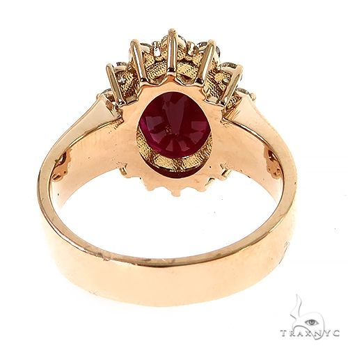 18K Gold Ruby Ring 69066 - Image 4