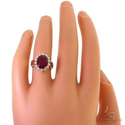 18K Gold Ruby Ring 69066 - Image 6