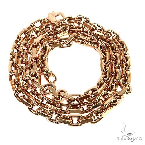 18K Gold mariner chain, 6.3 mm, photo 3 of 5