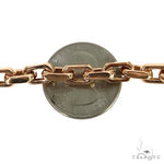 18K Rose Gold Solid Anchor Link Chain 24 Inches 6.3mm   67828 - Image 4