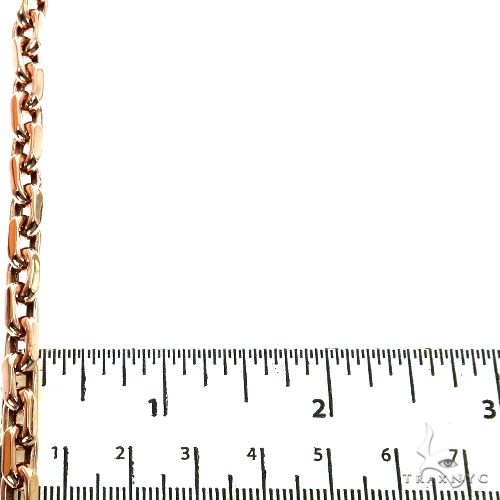 18K Rose Gold Solid Anchor Link Chain 24 Inches 6.3mm   67828 - Image 5