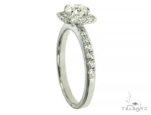 18K White Gold Engagement Diamond Ring 66232 - Image 2