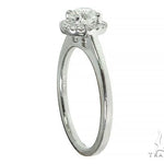 18K White Gold Engagement Diamond Ring 66233 - Image 2