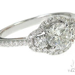 18K White Gold Engagement Diamond Ring 66234 - Image 1