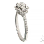 18K White Gold Engagement Diamond Ring 66234 - Image 2