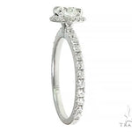 18K White Gold Engagement Diamond Ring 66248 - Image 3