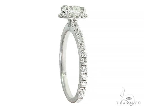 18K White Gold Engagement Diamond Ring 66248 - Image 3