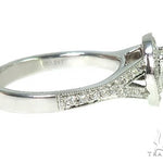 18K White Gold Engagement Diamond Ring 66249 - Image 3