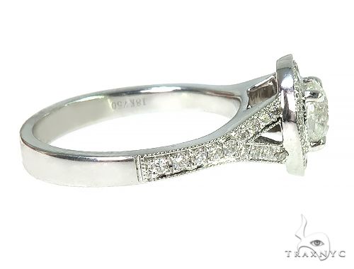 18K White Gold Engagement Diamond Ring 66249 - Image 3