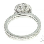 18K White Gold Engagement Diamond Ring Set 66235 - Image 3