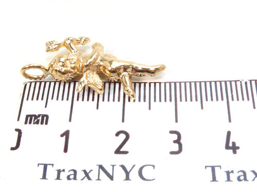 18K Yellow Gold Angel Pendant | TraxNYC