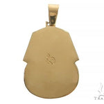 18K Yellow Gold Custom Diamond Pharaoh Pendant 65190 - Image 3