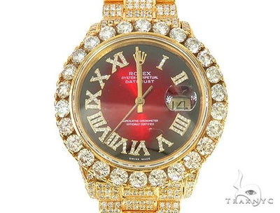 18K Yellow Gold Rolex President DateJust 36mm Watch 65812 - Image 1