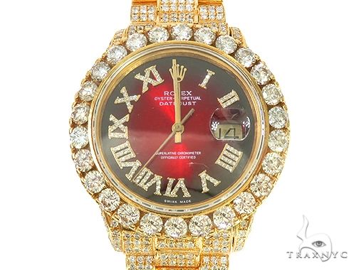 18K Yellow Gold Rolex President DateJust 36mm Watch 65812 - Image 1