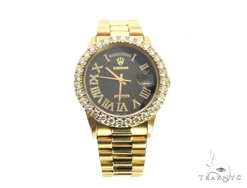 18K Yellow Gold Rolex President Day-Date 63854 - Image 2