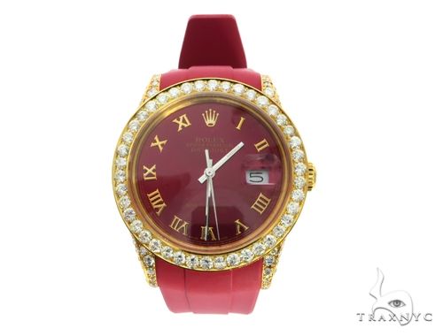 18K Yellow PVD & Stainless Steel Rolex DateJust Watch 63731 - Image 2