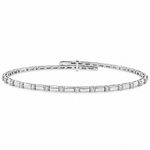18K Gold Diamond Bracelet 71819
