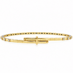 18K Gold Diamond Bracelet 71819