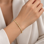 18K Gold Diamond Bracelet 71819