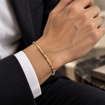 18K Gold Diamond Bracelet 71819