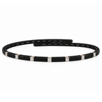 18K Gold Titanium Diamond Bracelet 71818