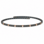 18K Gold Titanium Diamond Bracelet 71818