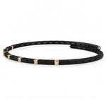 18K Gold Titanium Diamond Bracelet 71818