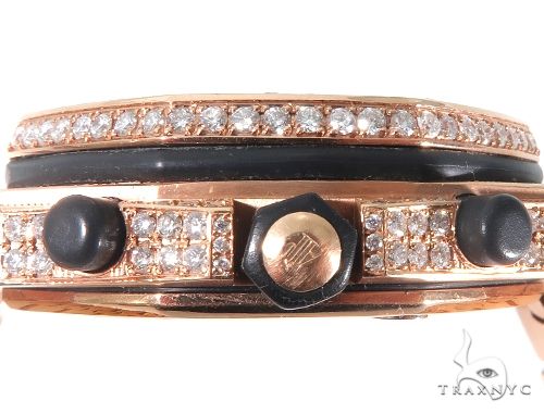 18Kt Rose Gold Full Diamond Audemars Piguet Royal Oak Offshore Watch 64069 - Image 13