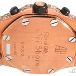 18Kt Rose Gold Full Diamond Audemars Piguet Royal Oak Offshore Watch 64069 - Image 9