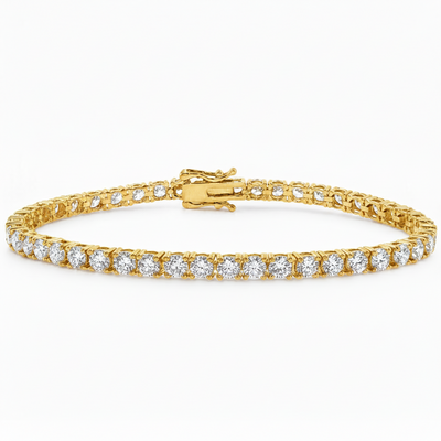 18 Pt Lab Diamond Tennis Bracelet 71699