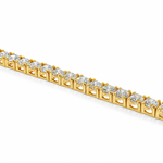 18 Pt lab diamond tennis bracelet – view 8 of 10, TraxNYC item 71699