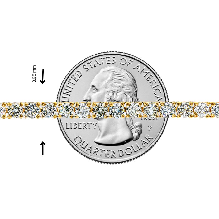 18 Pt lab diamond tennis bracelet – view 10 of 10, TraxNYC item 71699