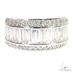 18k Gold Baguette Diamond Ring 67025 - Image 1