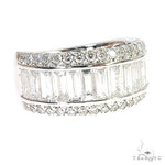 18k Gold Baguette Diamond Ring 67025 - Image 2
