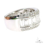 18k Gold Baguette Diamond Ring 67025 - Image 3