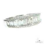 18k Gold Baguette Diamond Ring 67026 - Image 2