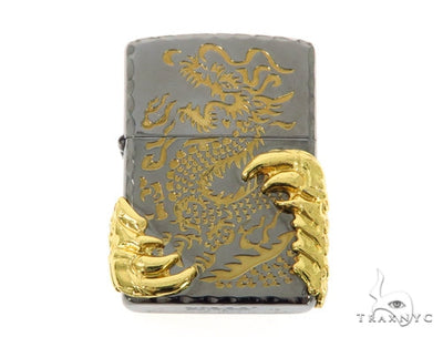 18k Gold Claw Lighter 49179 - Image 1