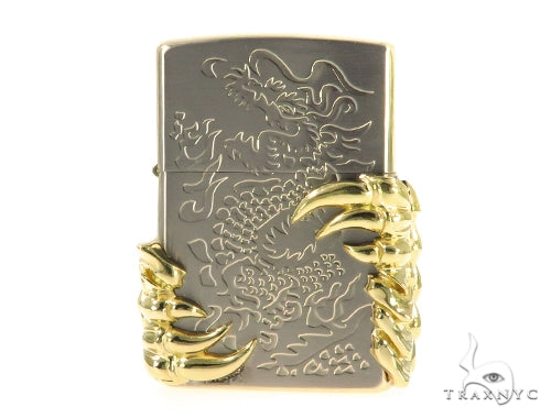 18k Gold Claw Lighter 49180 – TraxNYC