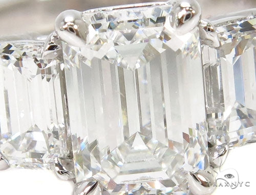 18k White Gold Prong Diamond Wedding Ring-40016 - Image 4