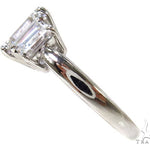 18k White Gold Prong Diamond Wedding Ring-40016 - Image 5