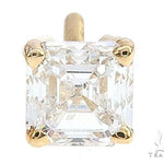 18k Yellow Gold Solitaire Diamond Studs 65007 - Image 5