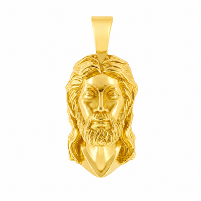 18k Gold Jesus Pendant 71648
