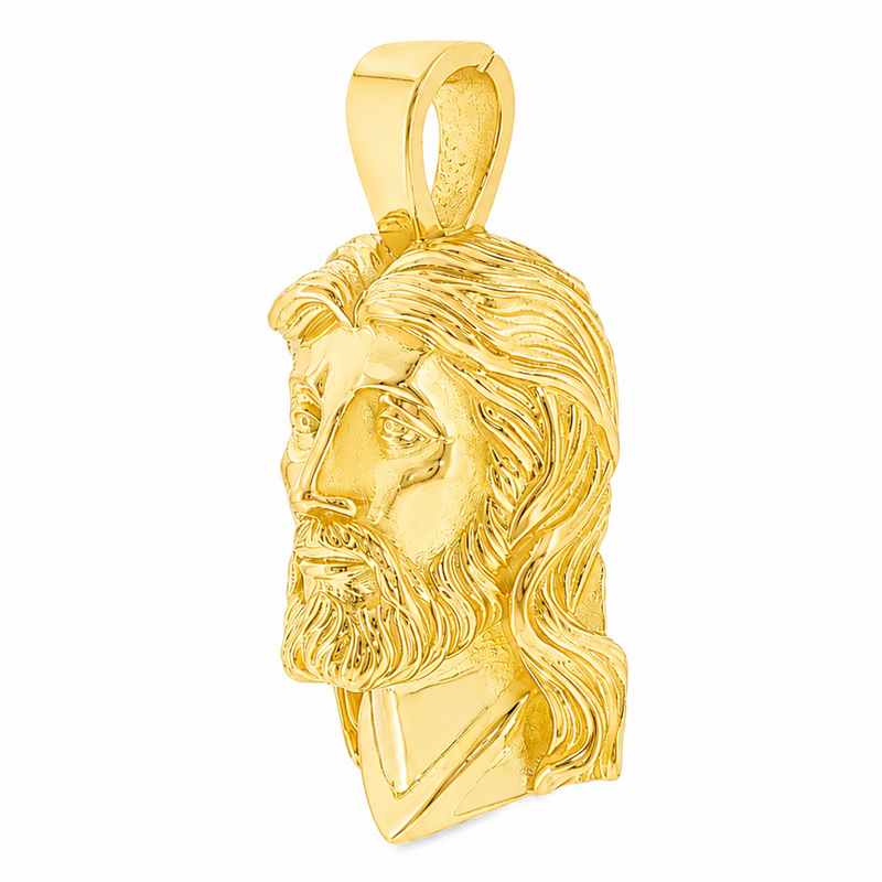 18k Gold Jesus Pendant 71648